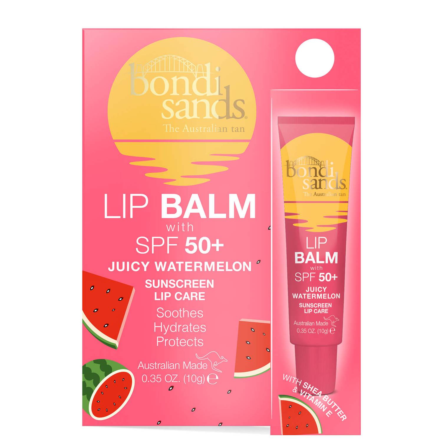 Bondi Sands SPF 50+ Lip Balm - Juicy Watermelon 10g