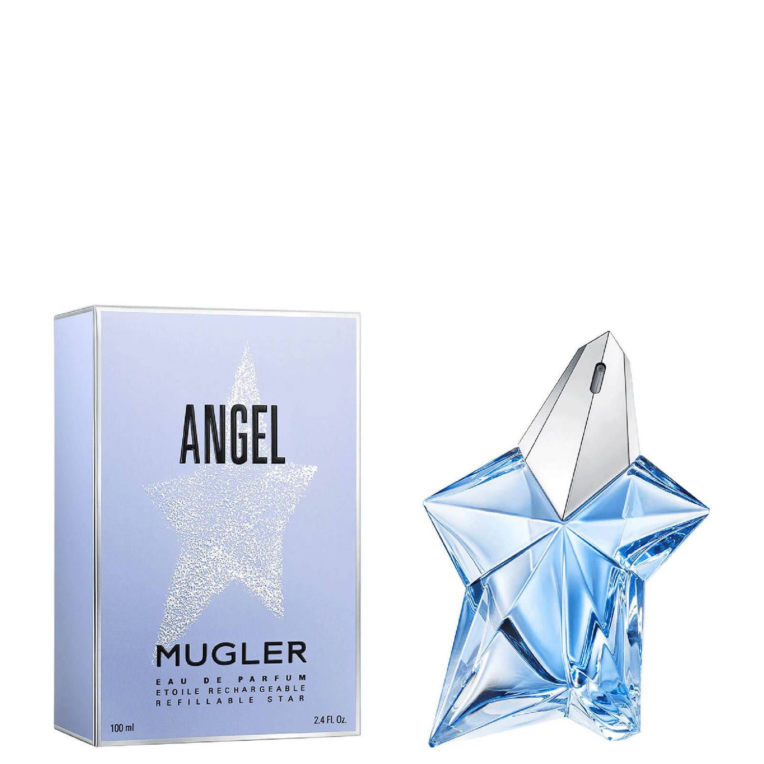 MUGLER Angel Eau de Parfum Natural Spray Refillable Standing Star - 100ml