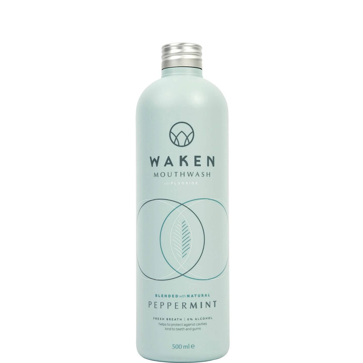 Waken Mouthwash Peppermint 500ml