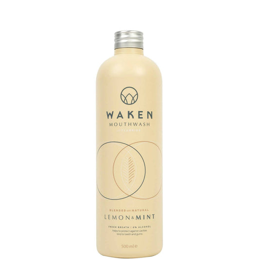 Waken Mouthwash Lemon & Mint 500ml