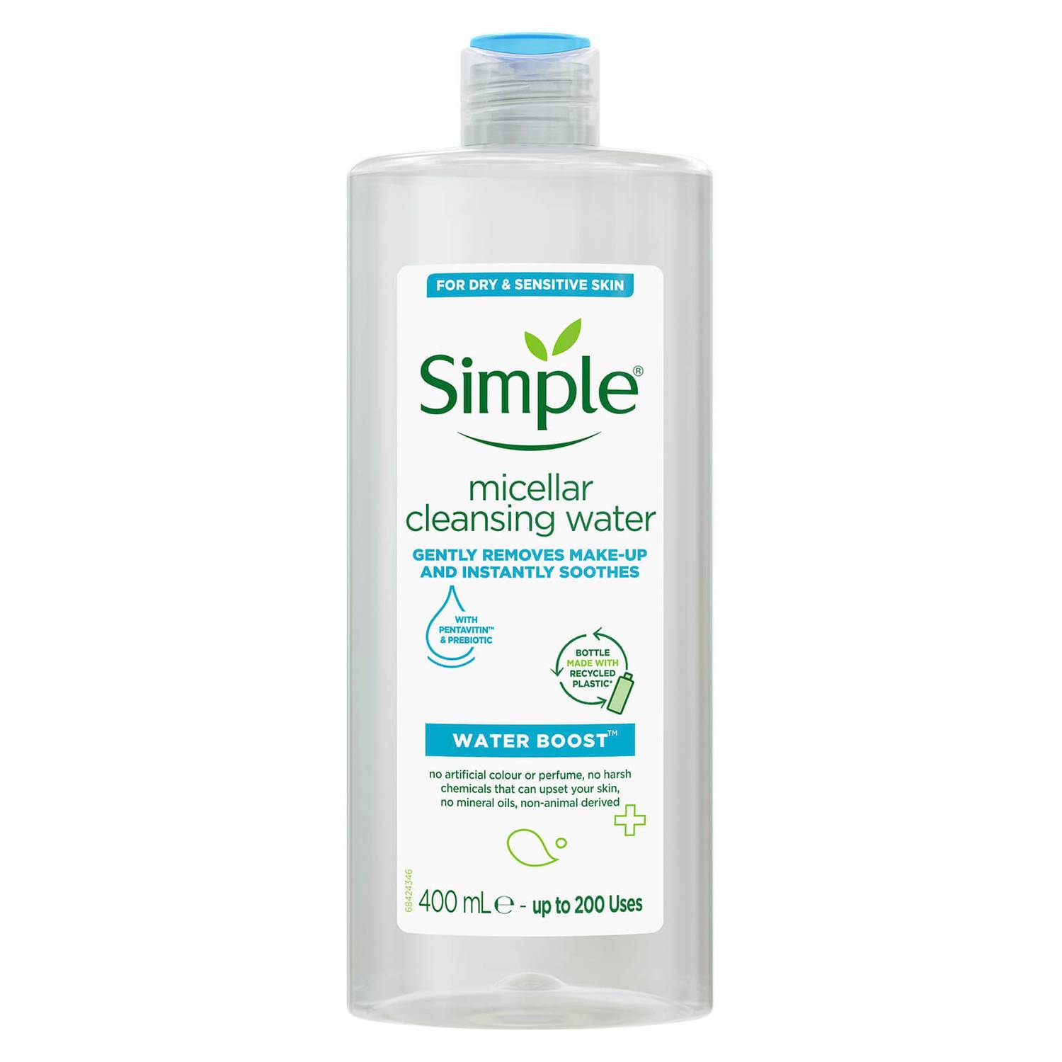 Simple Waterboost Hydrating Micellar Water 400ml