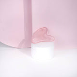 brushworks HD Rose Quartz Resin Roller & Gua Sha