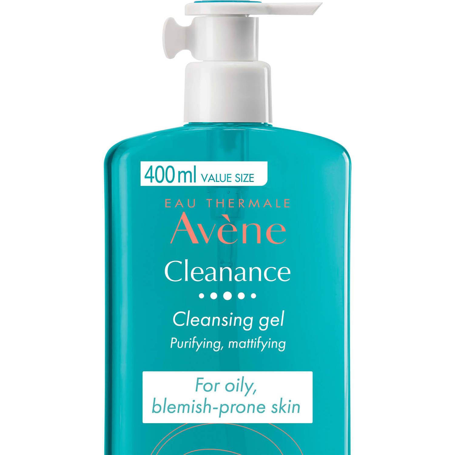 Avène Cleanance Cleansing Gel For Oily, Blemish Prone Skin 400ml