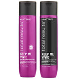 Matrix Keep Me Vivid Colour Protecting Shampoo and Conditioner Duo Set For High Maintenance Coloured Hair 300ml