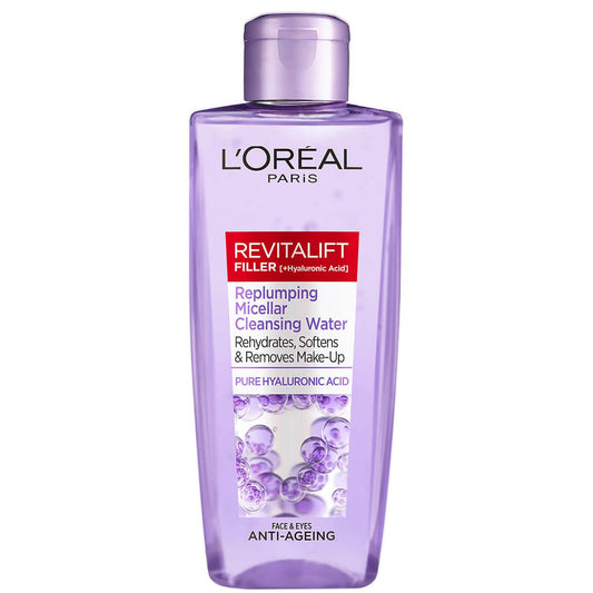 L'Oréal Paris Revitalift Filler [+ Hyaluronic Acid] Cleansing Micellar Water 200ml