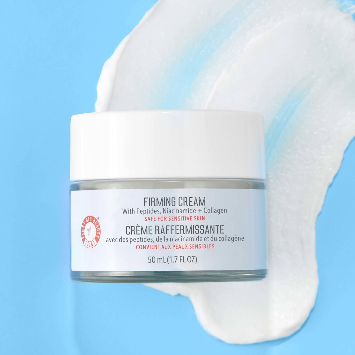 First Aid Beauty Firming Cream with Peptides, Niacinamide + Collagen 50ml