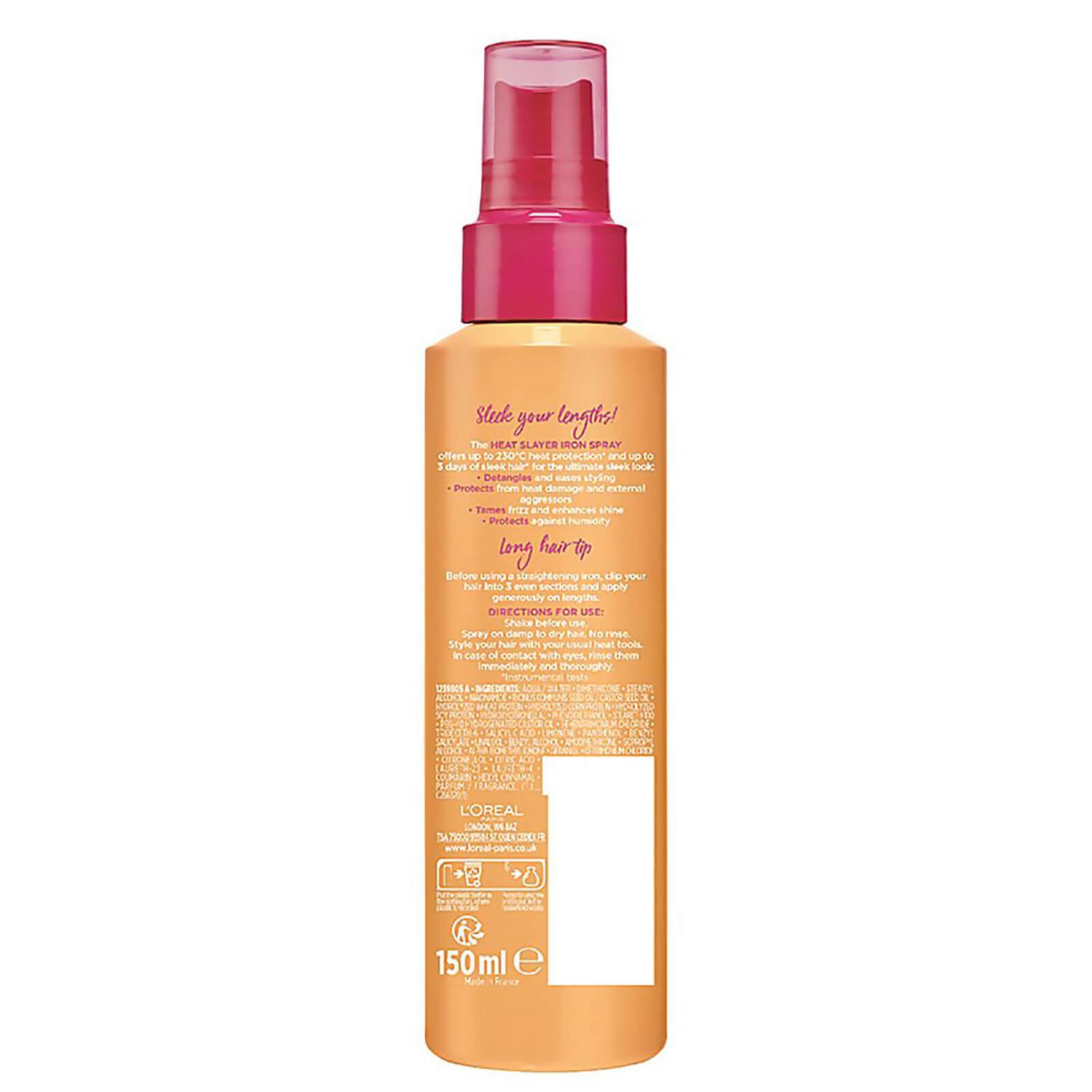 L'Oréal Paris Elvive Dream Lengths Heat Slayer Spray 150ml