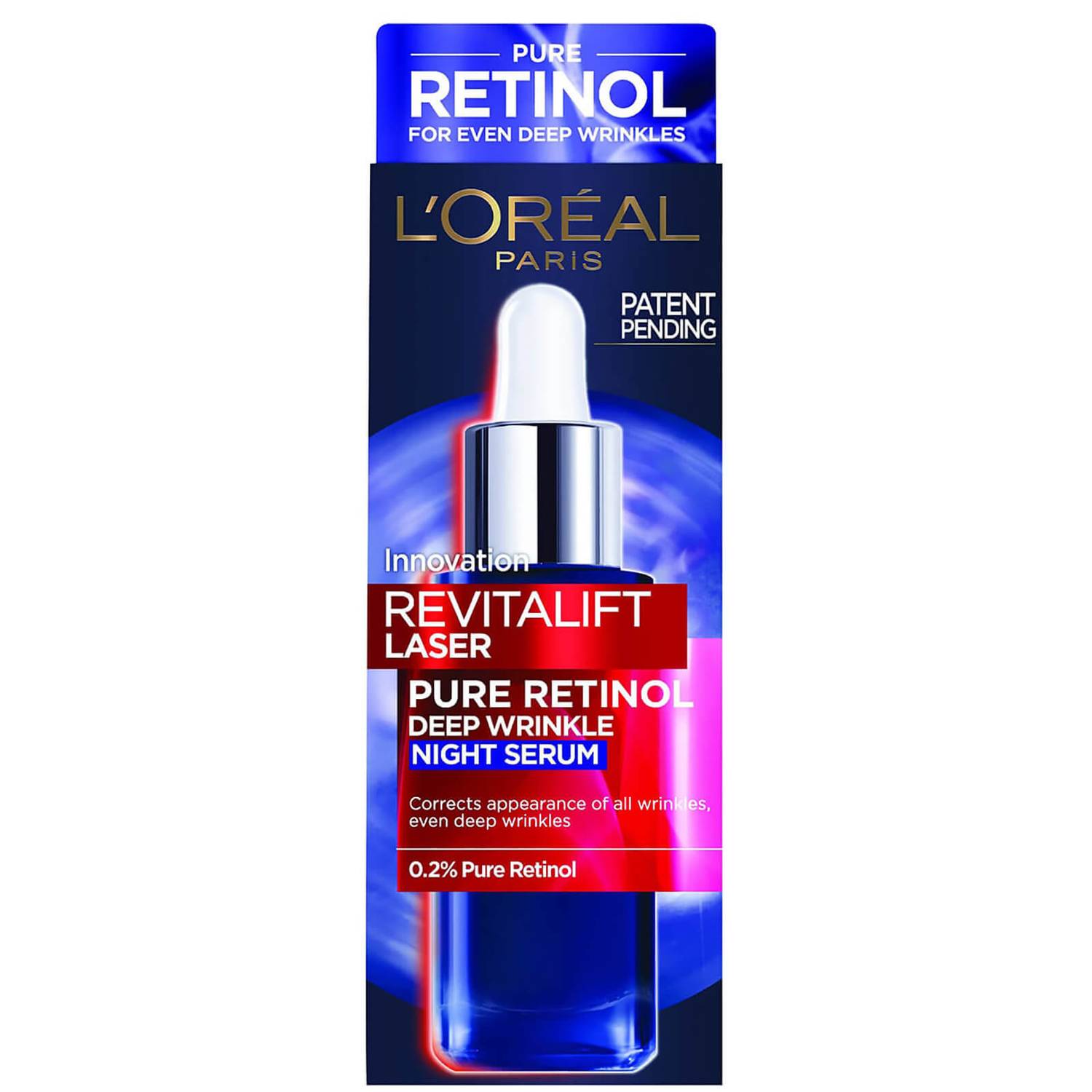 L'Oréal Paris Pure Retinol Revitalift Laser Night Serum 30ml