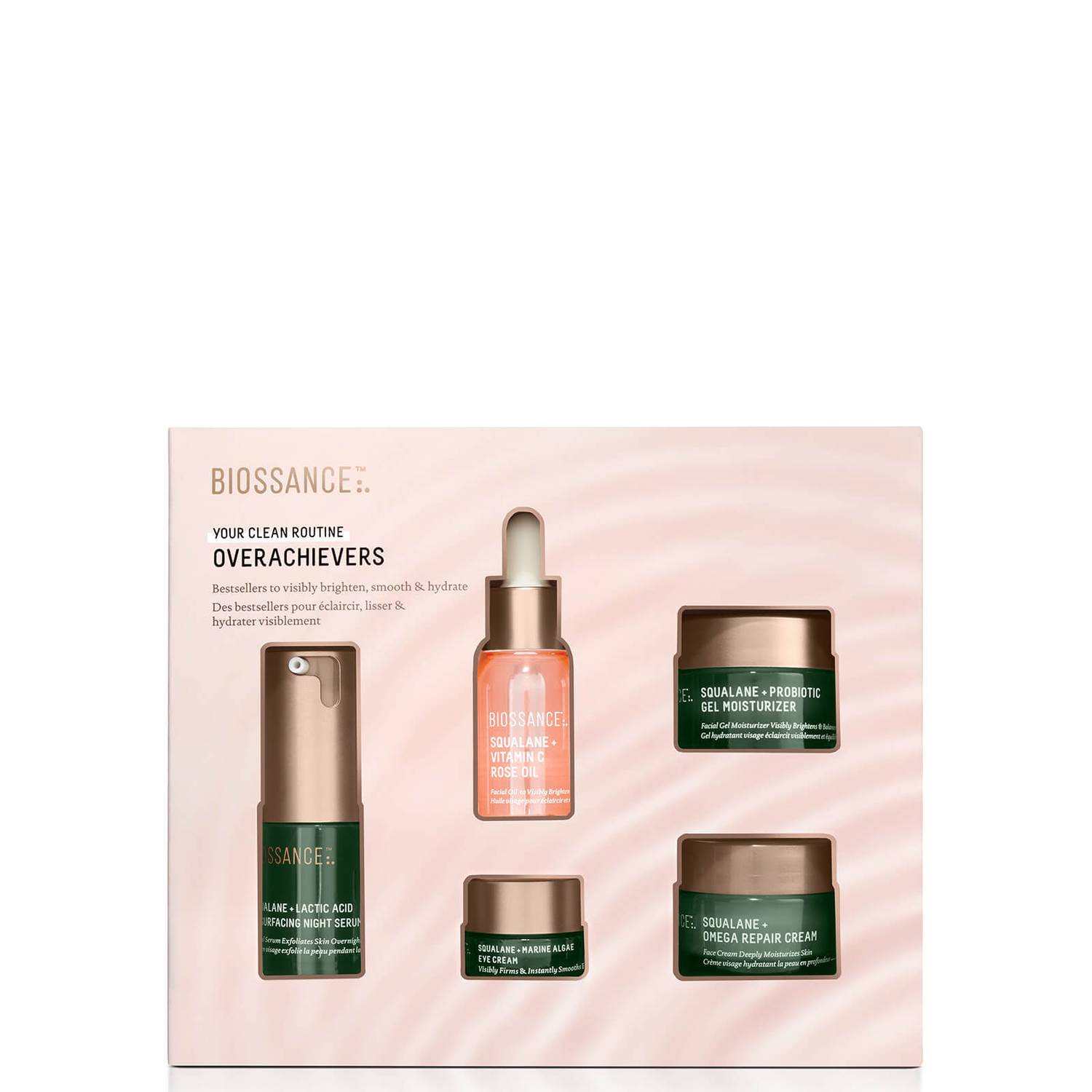 Biossance Overachievers Set (Worth £89.00)