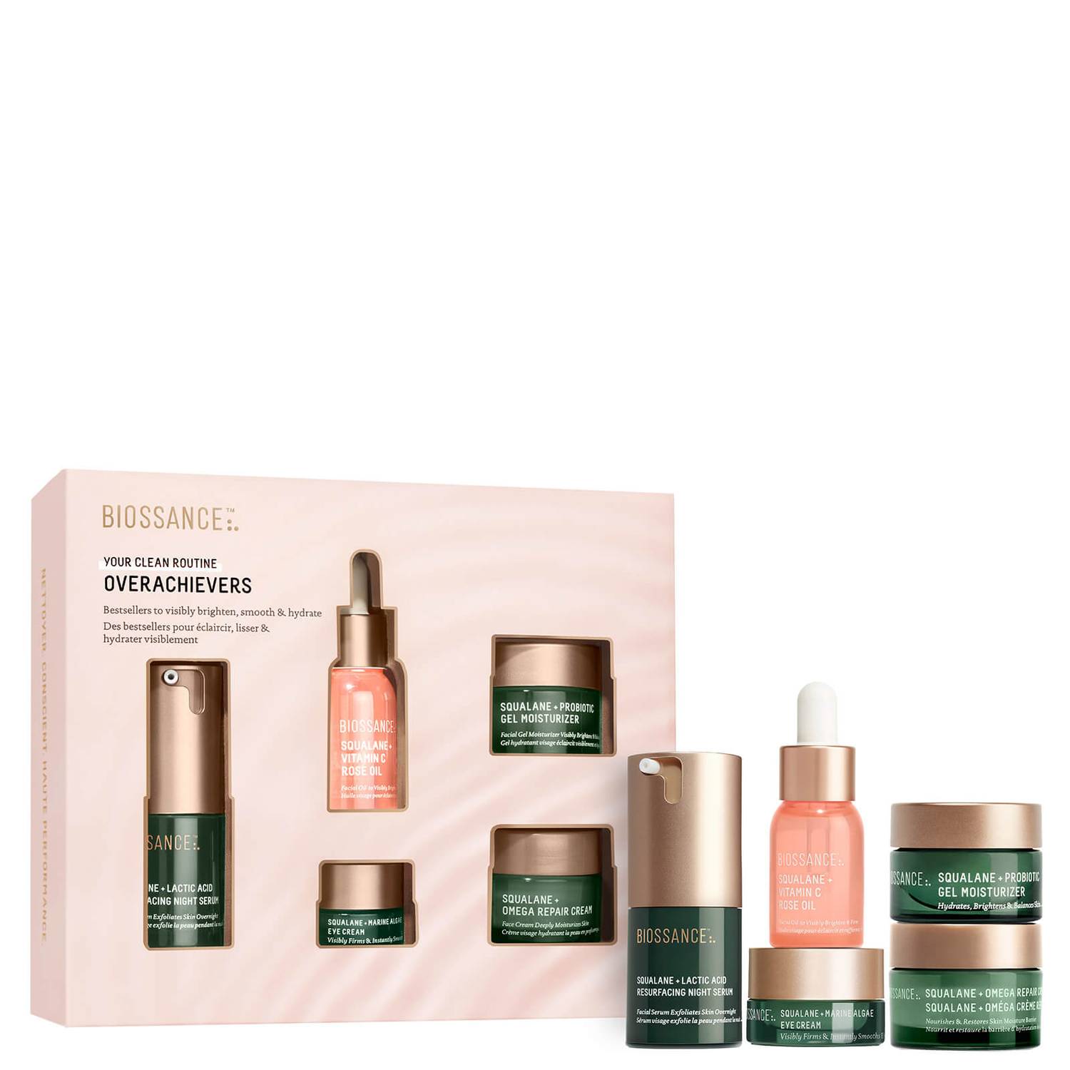 Biossance Overachievers Set (Worth £89.00)