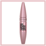 Maybelline Lash Sensational Volumising and Thickening Eyelash Lengthening Mascara - 01 Very Black (Pack of 4)