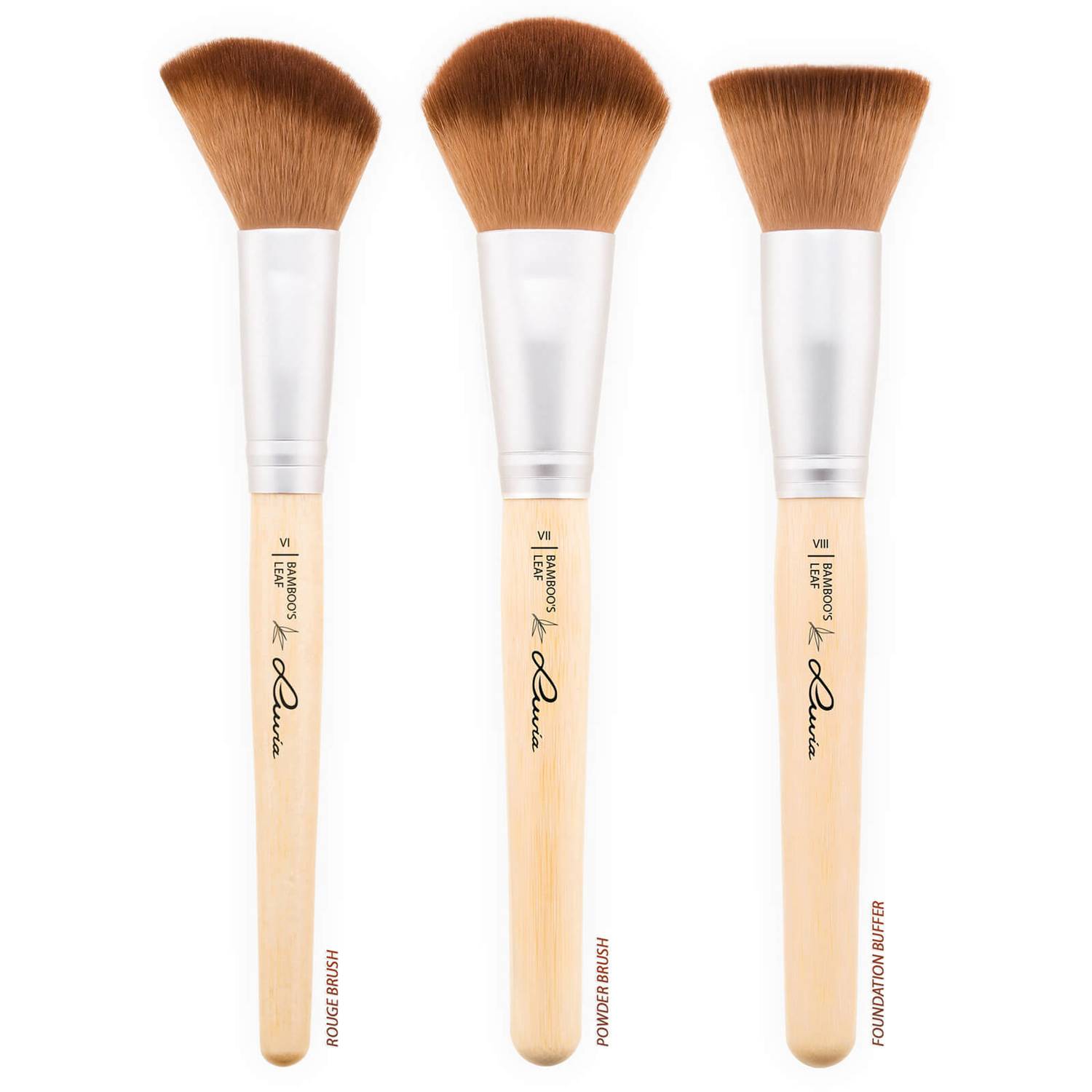 Luvia Bamboo's Leaf Brush Set