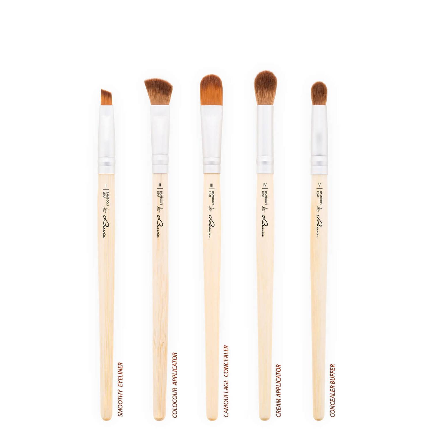 Luvia Bamboo's Leaf Brush Set