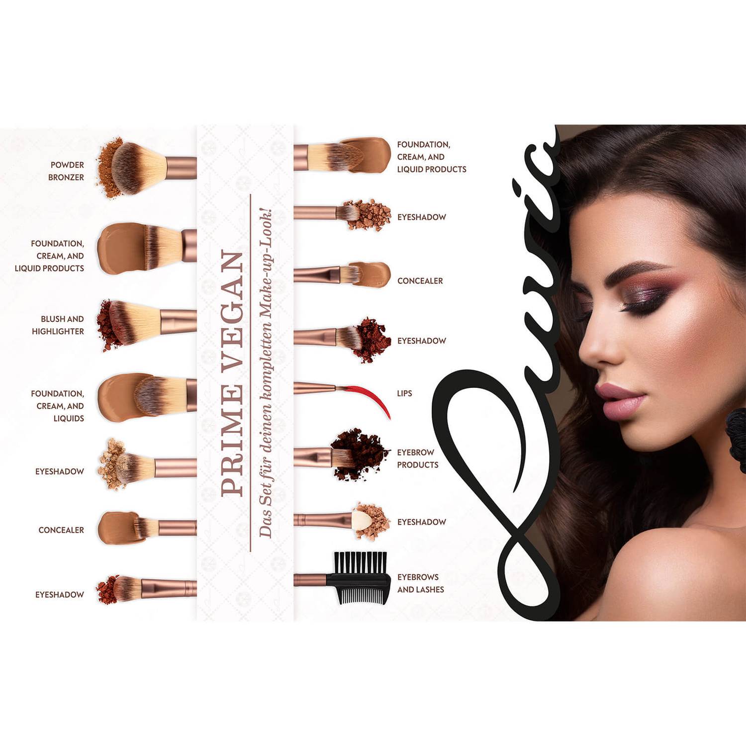 Luvia Prime Vegan Brush Set