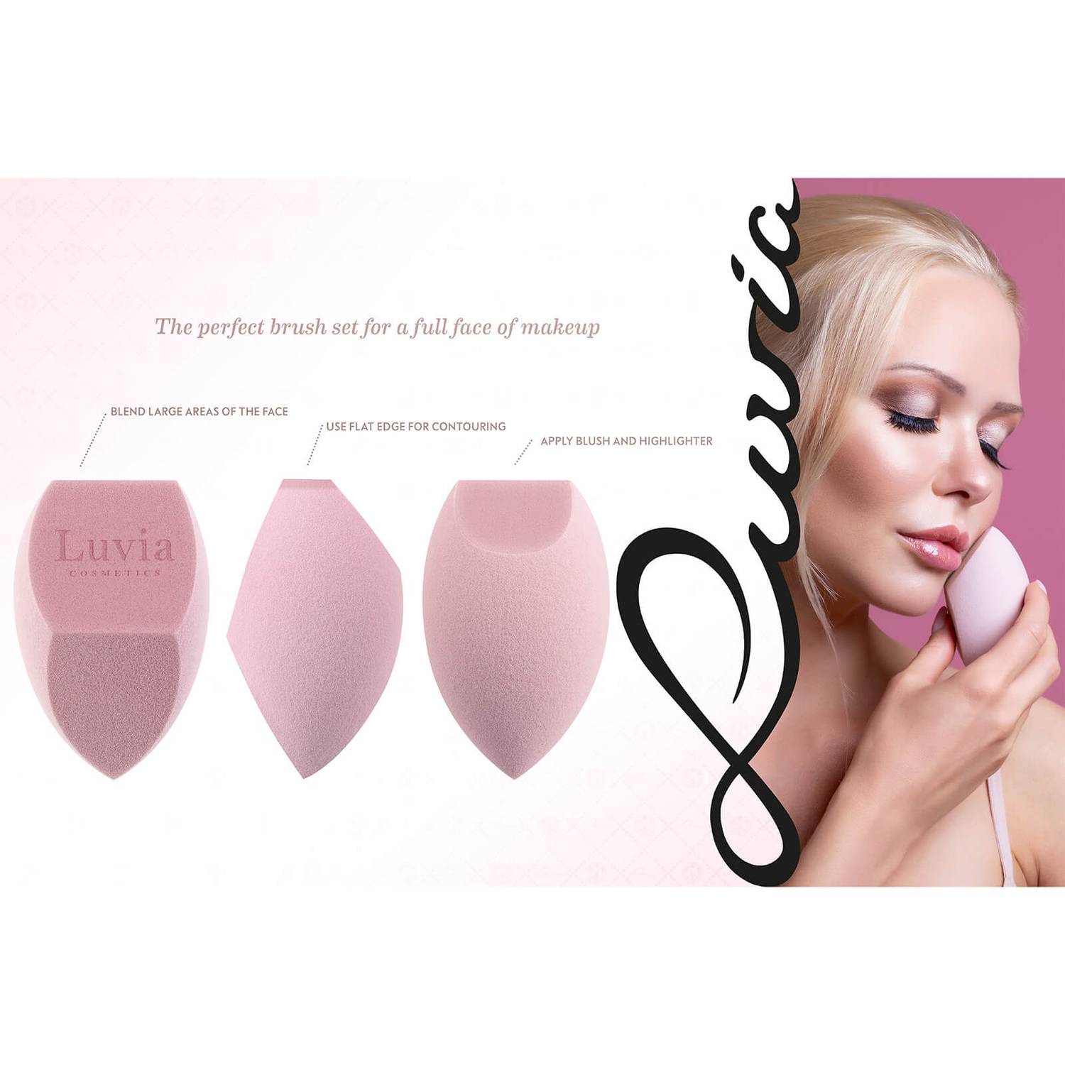 Luvia Prime Vegan Candy Brush Set