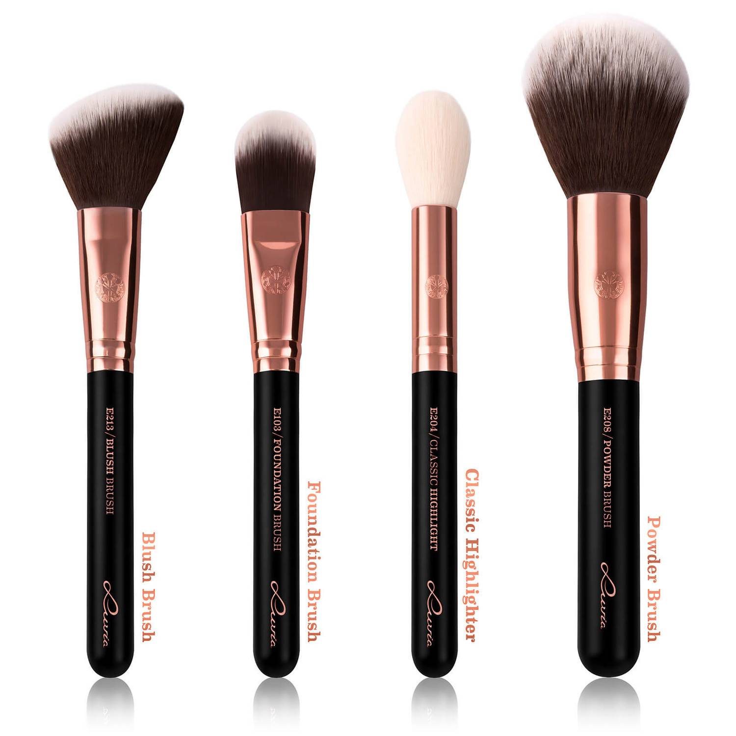 Luvia Essential Brushes Set - Black Diamond