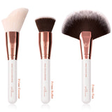 Luvia Essential Brushes Set - Feather White