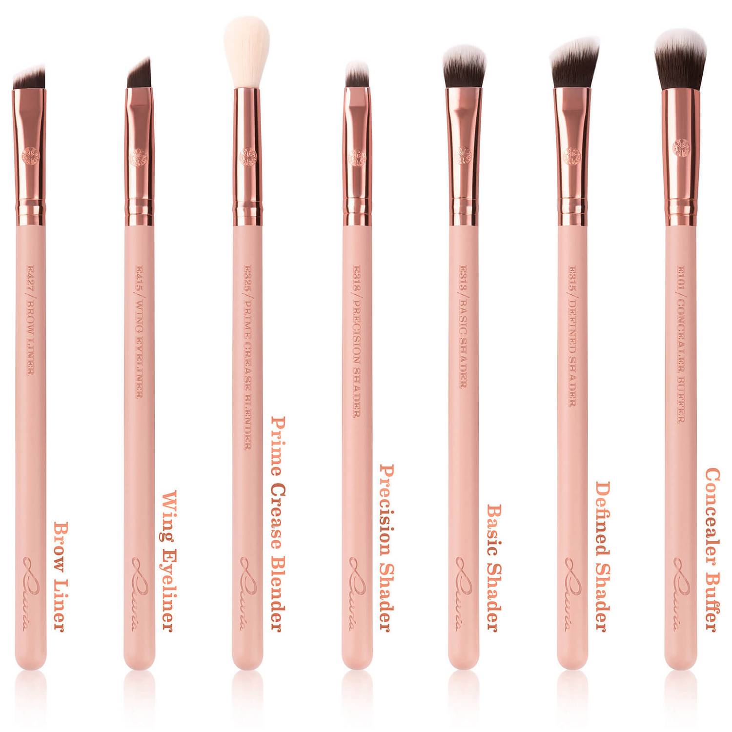 Luvia Essential Brushes Set - Rose Golden Vintage