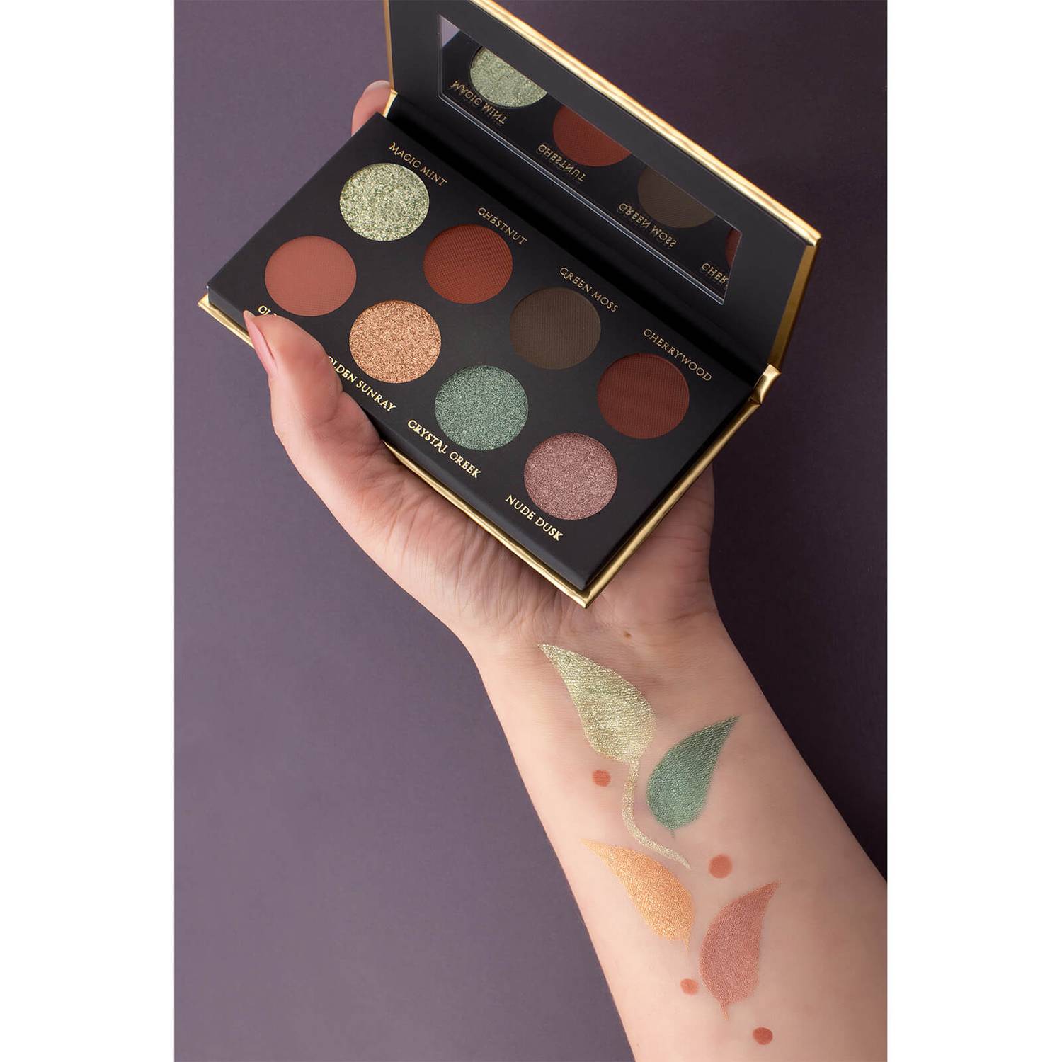 Luvia Hidden Forest Eyeshadow Palette