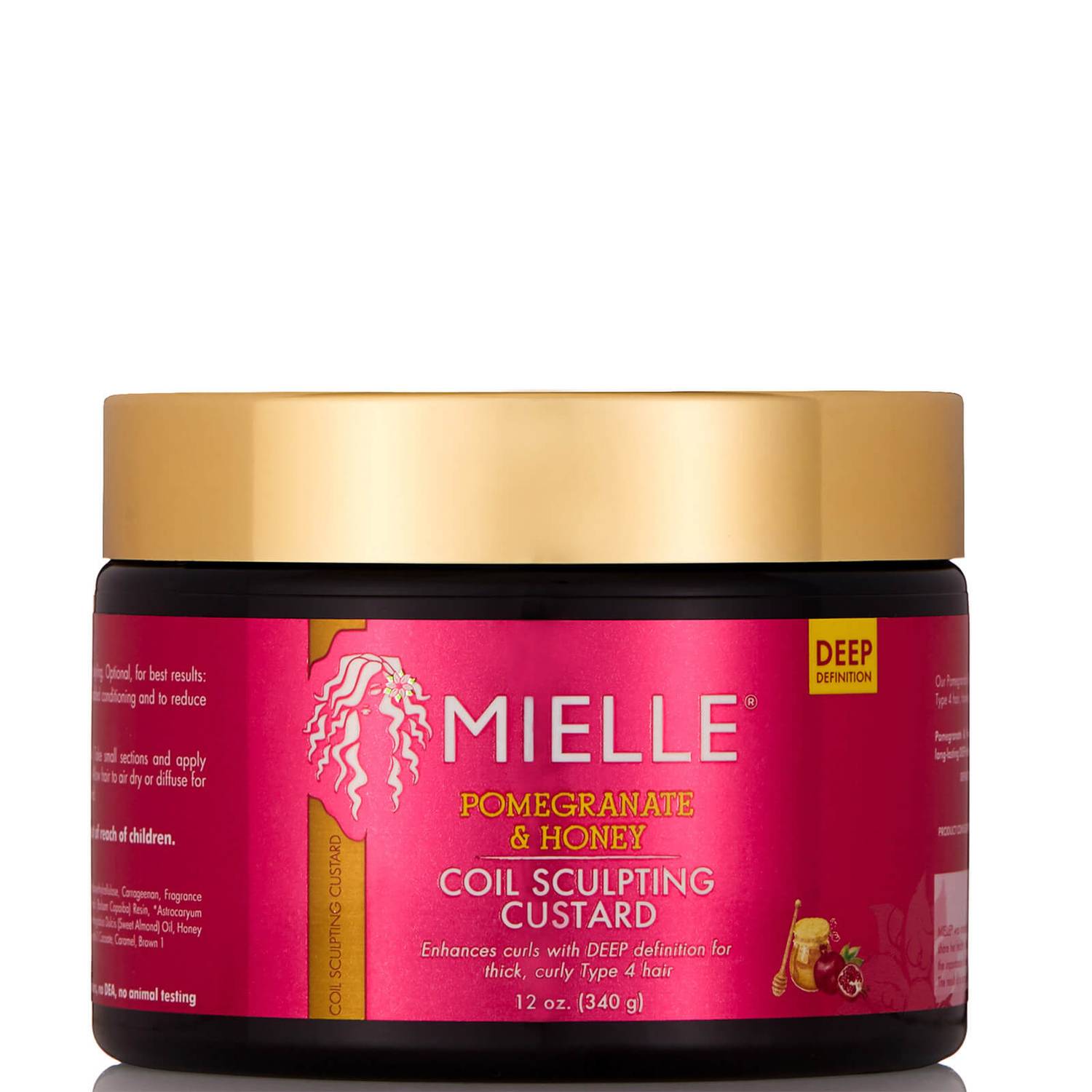 Mielle Organics Pomegranate and Honey Coil Sculpting Custard 340g