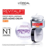 L'Oréal Paris Revitalift Filler Hyaluronic Acid Anti-Ageing SPF50 Day Cream 50ml