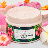 Flora & Curl Sweet Hibiscus Twist and Braid Cream 300ml