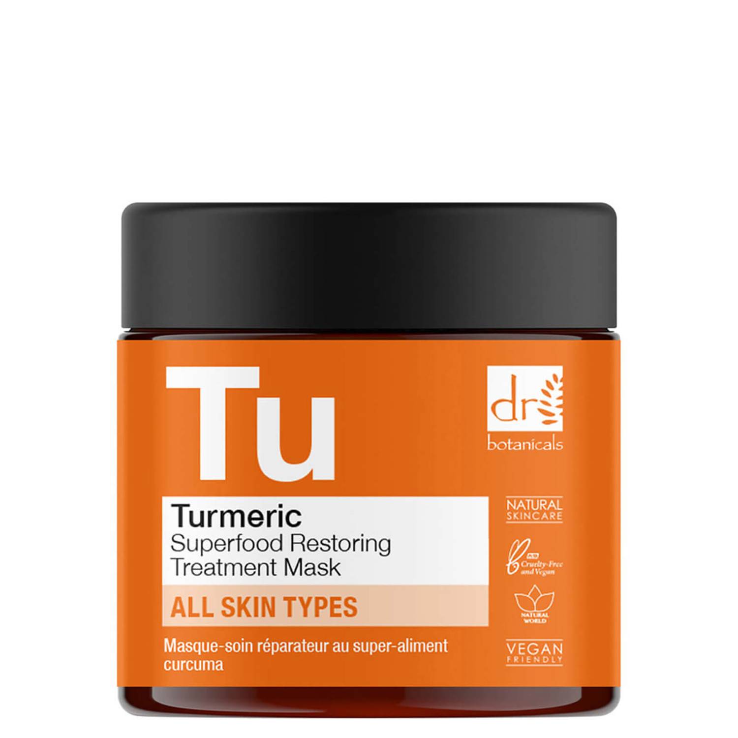 Dr Botanicals Turmeric Superfood Restoring Treatment Mask 60ml