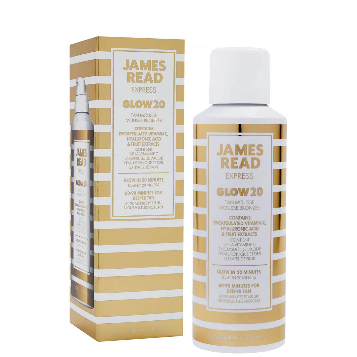 James Read Glow20 Mousse 200ml