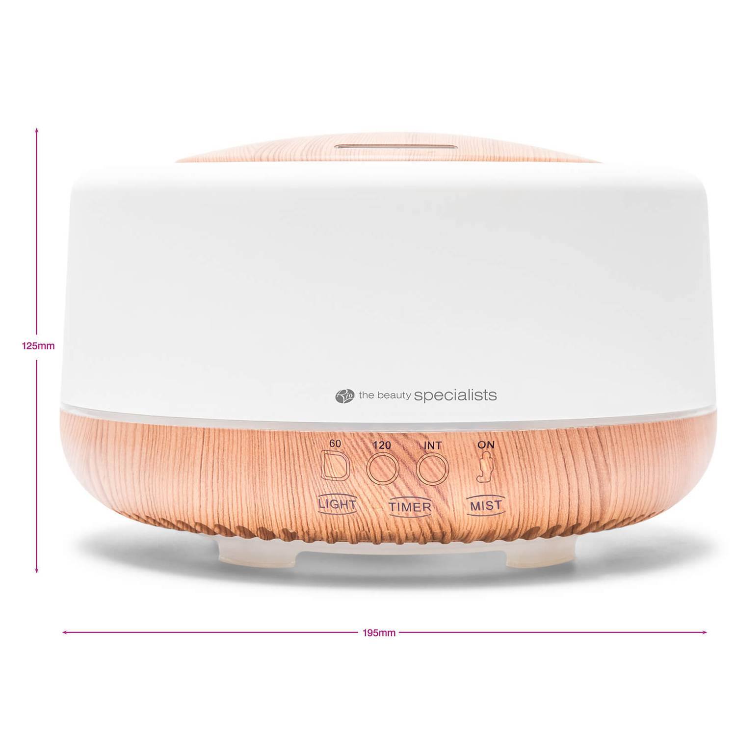 Rio Alora Aroma Diffuser, Humidifier and Night-Light