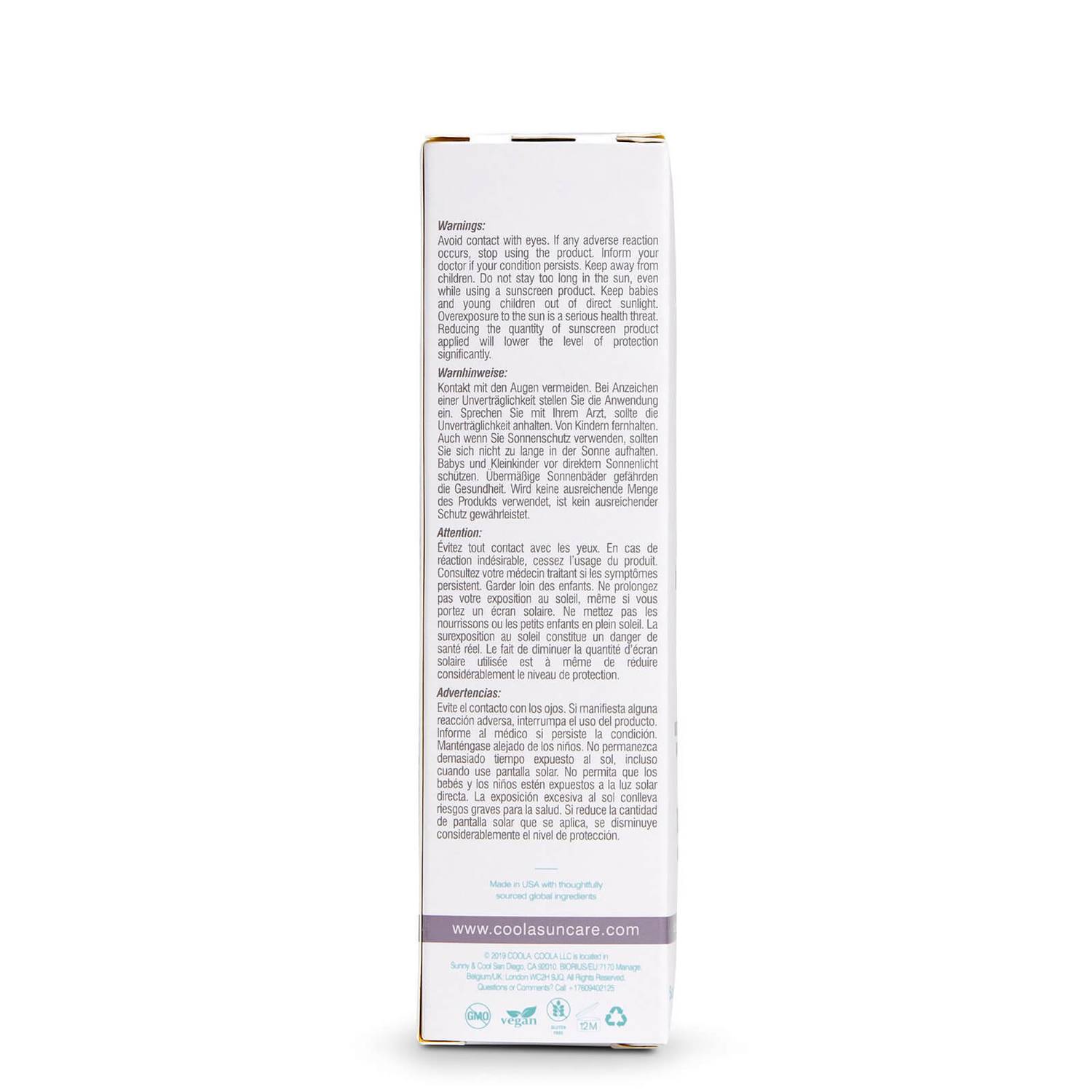 COOLA Mineral Matte Cucumber SPF30 50ml