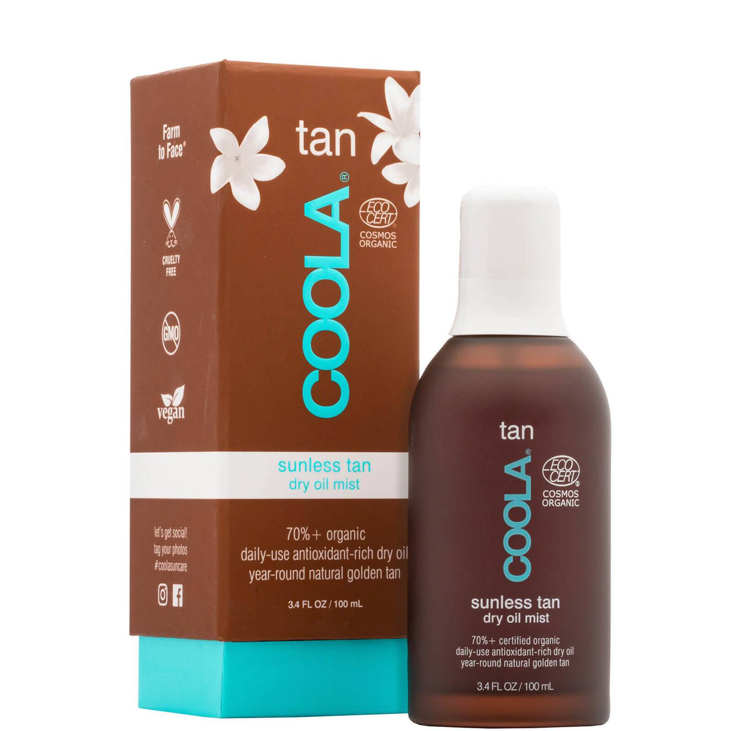 COOLA Sunless Tan Dry Oil Mist 100ml