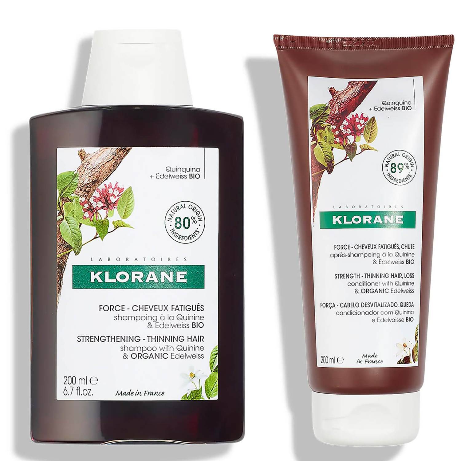 KLORANE Quinine Duo