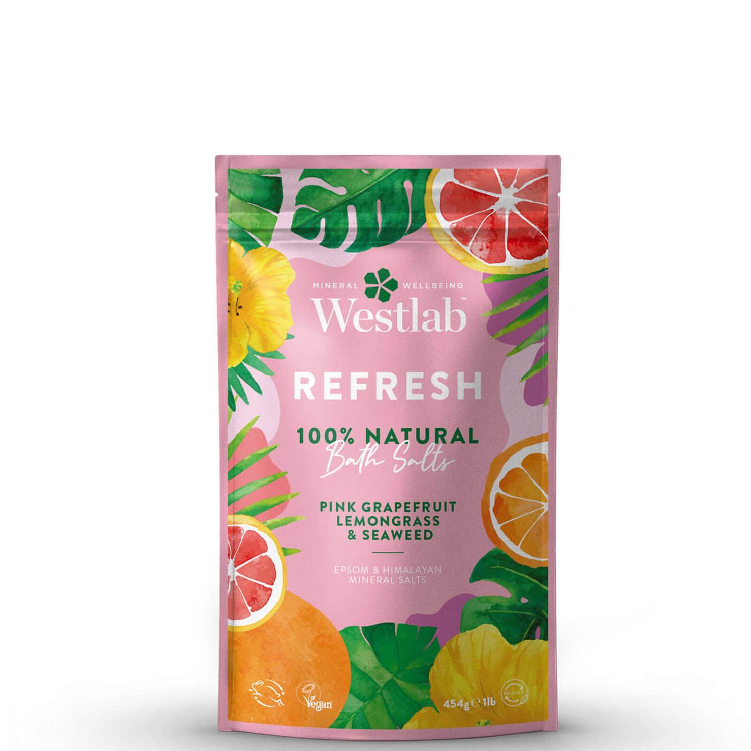 Westlab Refresh Bathing Salts 454g