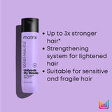 Matrix Total Results Unbreak My Blonde Strengthening Shampoo for Chemically Over-Processed Hair 300ml