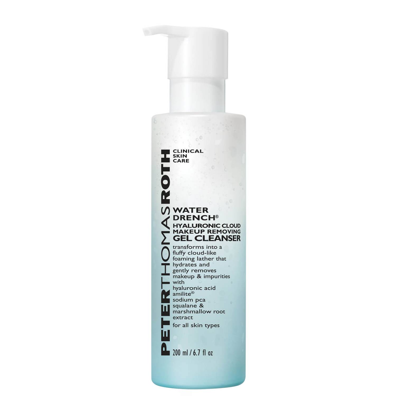 Peter Thomas Roth Water Drench Hyaluronic Cloud Gel Cleanser 6.7 fl. oz