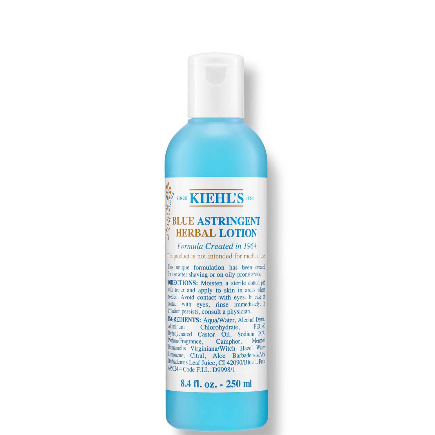 Kiehl's Blue Astringent Herbal Lotion (Various Sizes)