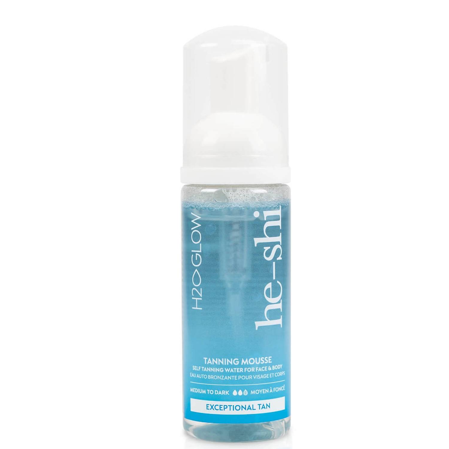 He-Shi H2O Glow Tanning Mousse 150ml