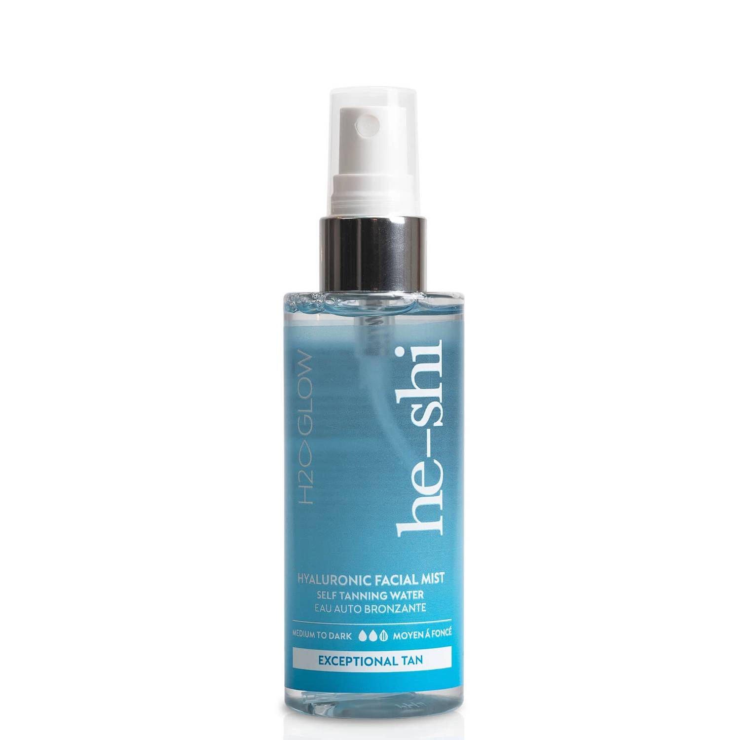 He-Shi H2O Glow Hyaluronic Tan Facial Mist 100ml