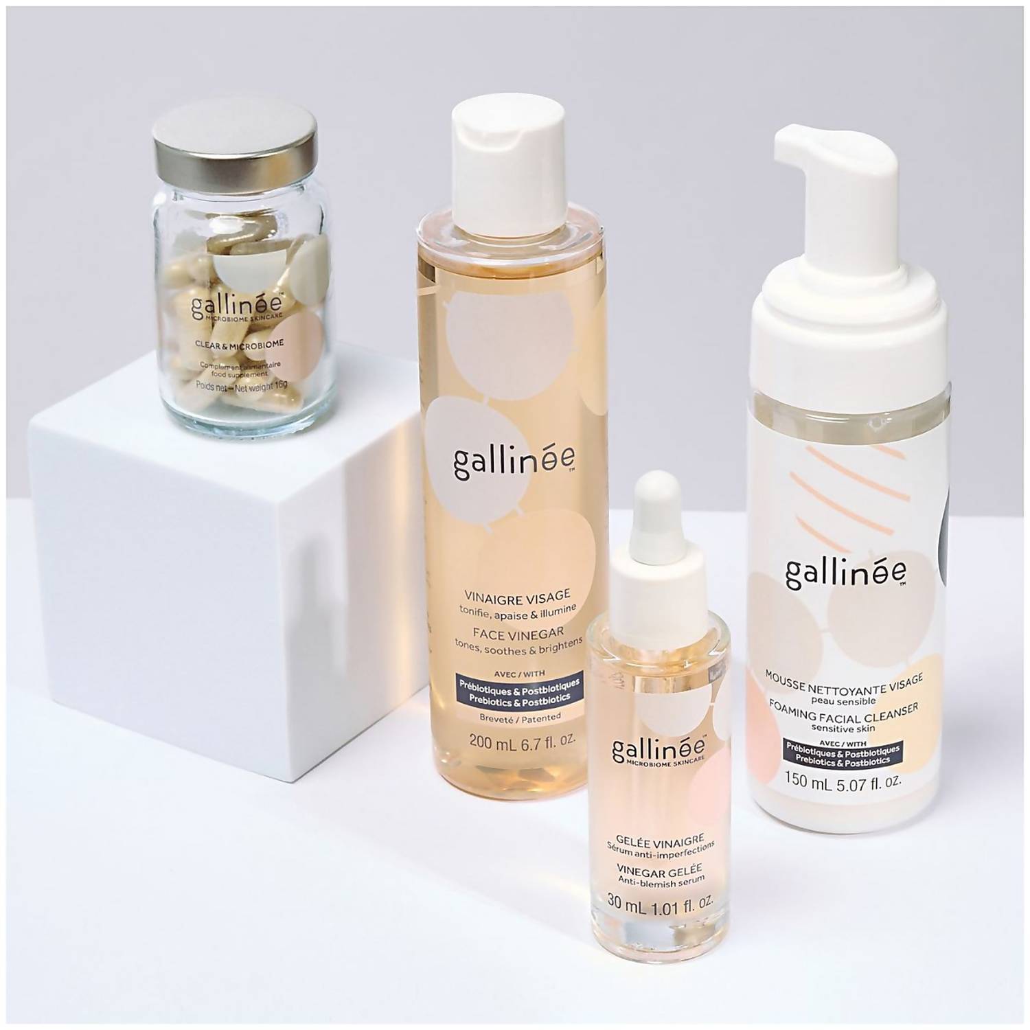 Gallinée Prebiotic Foaming Facial Cleanser 150ml