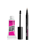 NYX Professional Makeup Style it, Fill it Laminate it! Laminated Brow Look Duo - Brunette