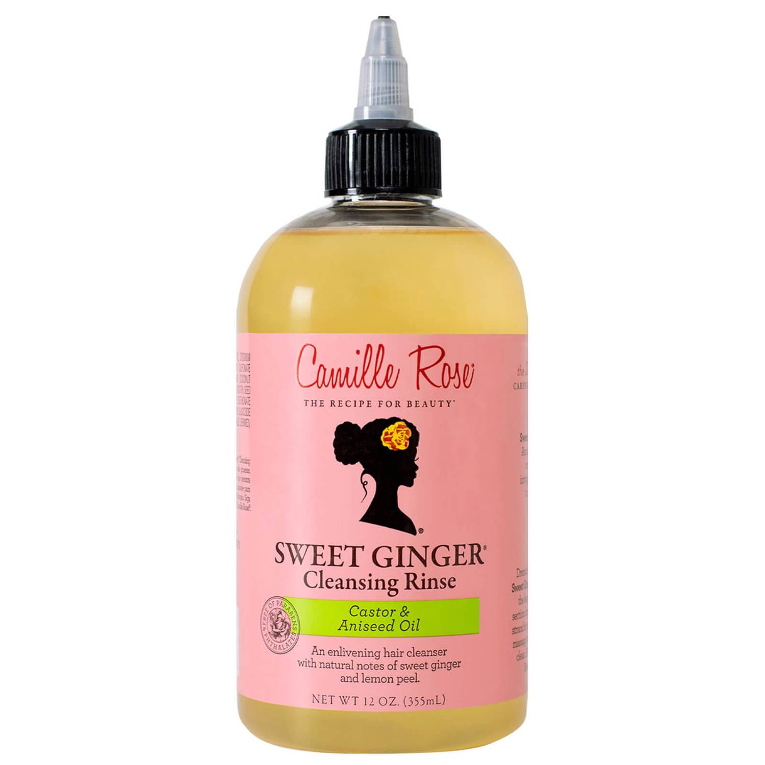 Camille Rose Sweet Ginger Cleansing Rinse Shampoo 355ml