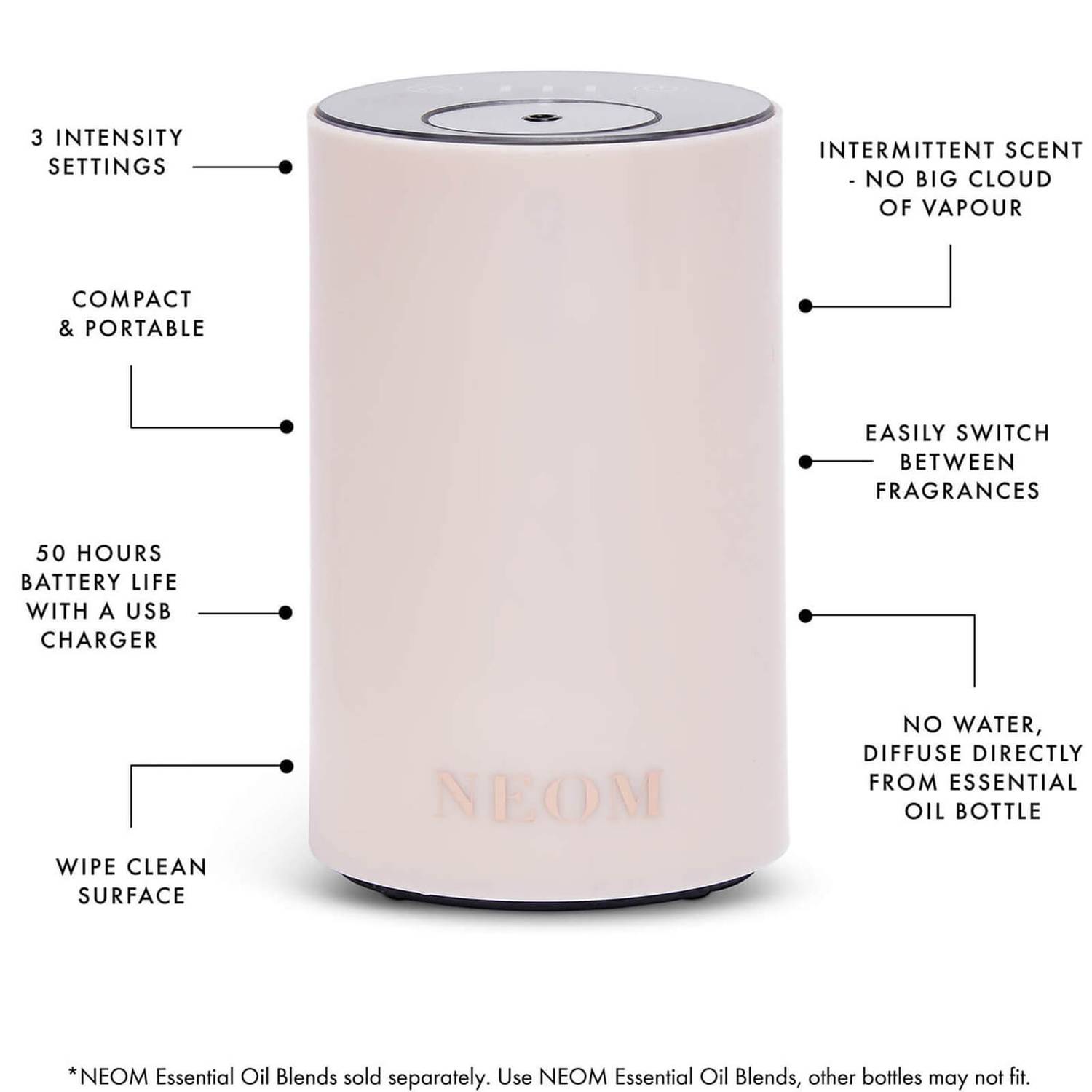 NEOM Wellbeing Pod Mini Essential Oil Diffuser - Nude