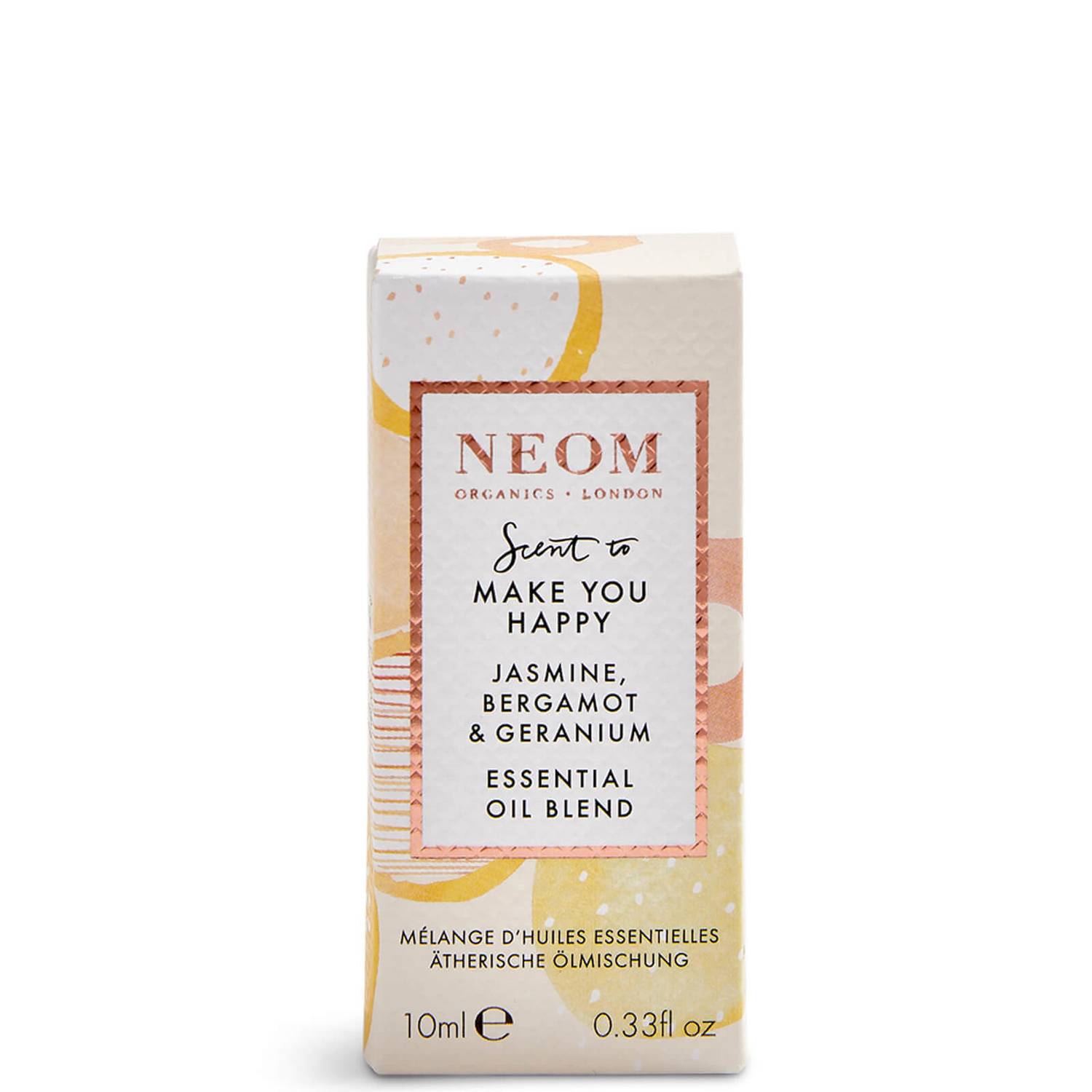 NEOM Jasmine, Bergamot and Geranium Essential Oil Blend 10ml