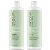 Paul Mitchell Clean Beauty Anti-Frizz Shampoo and Conditioner Supersize Set