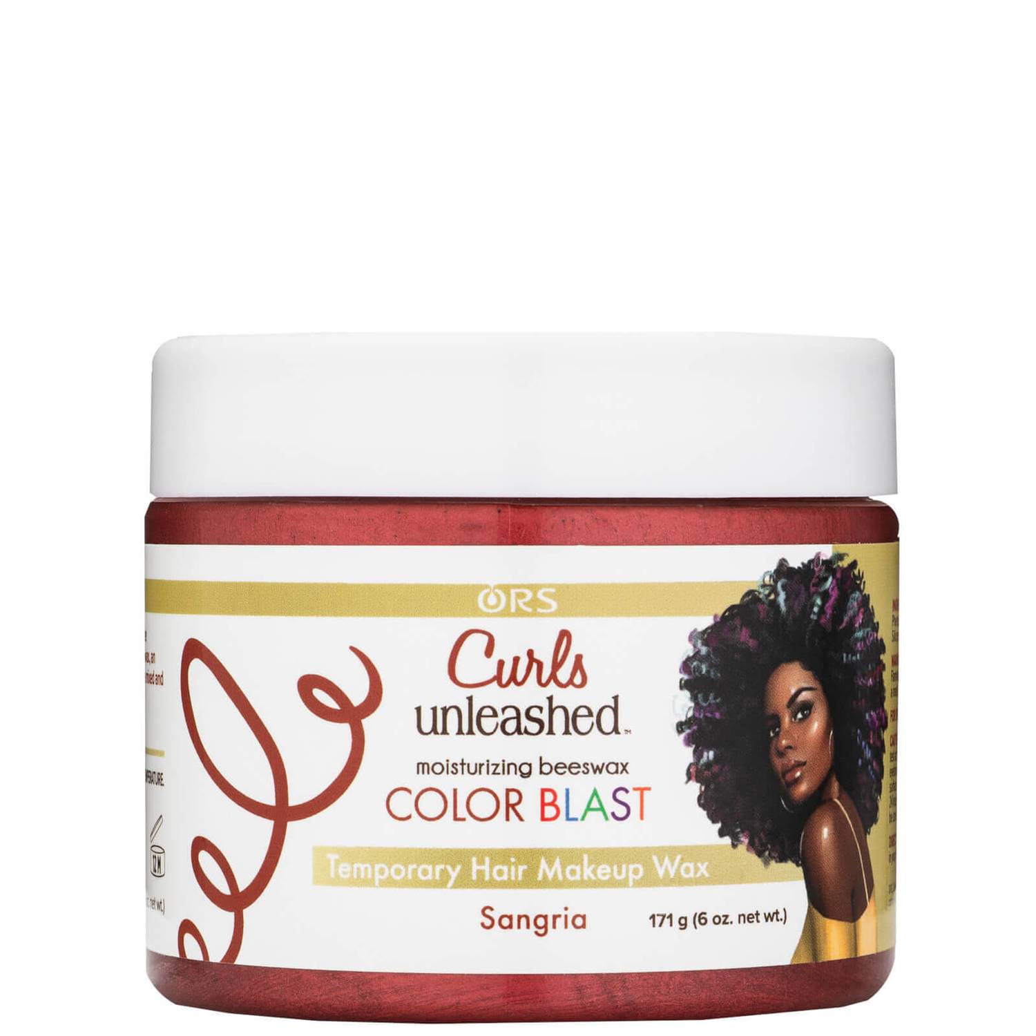 ORS Curls Unleashed Colour Blast Temporary Hair Makeup Wax - Sangria