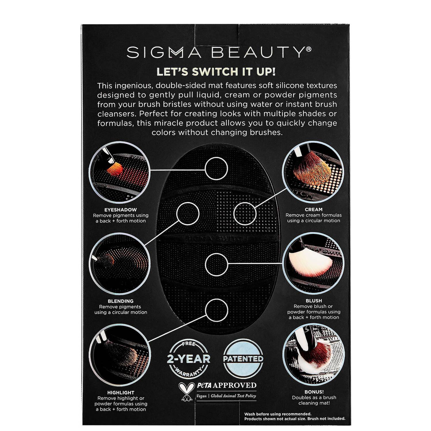 Sigma Switch Brush Cleaning Mat