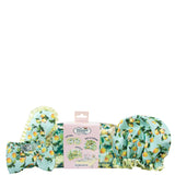 The Vintage Cosmetic Company Lemon Print Spa and Sleep Set