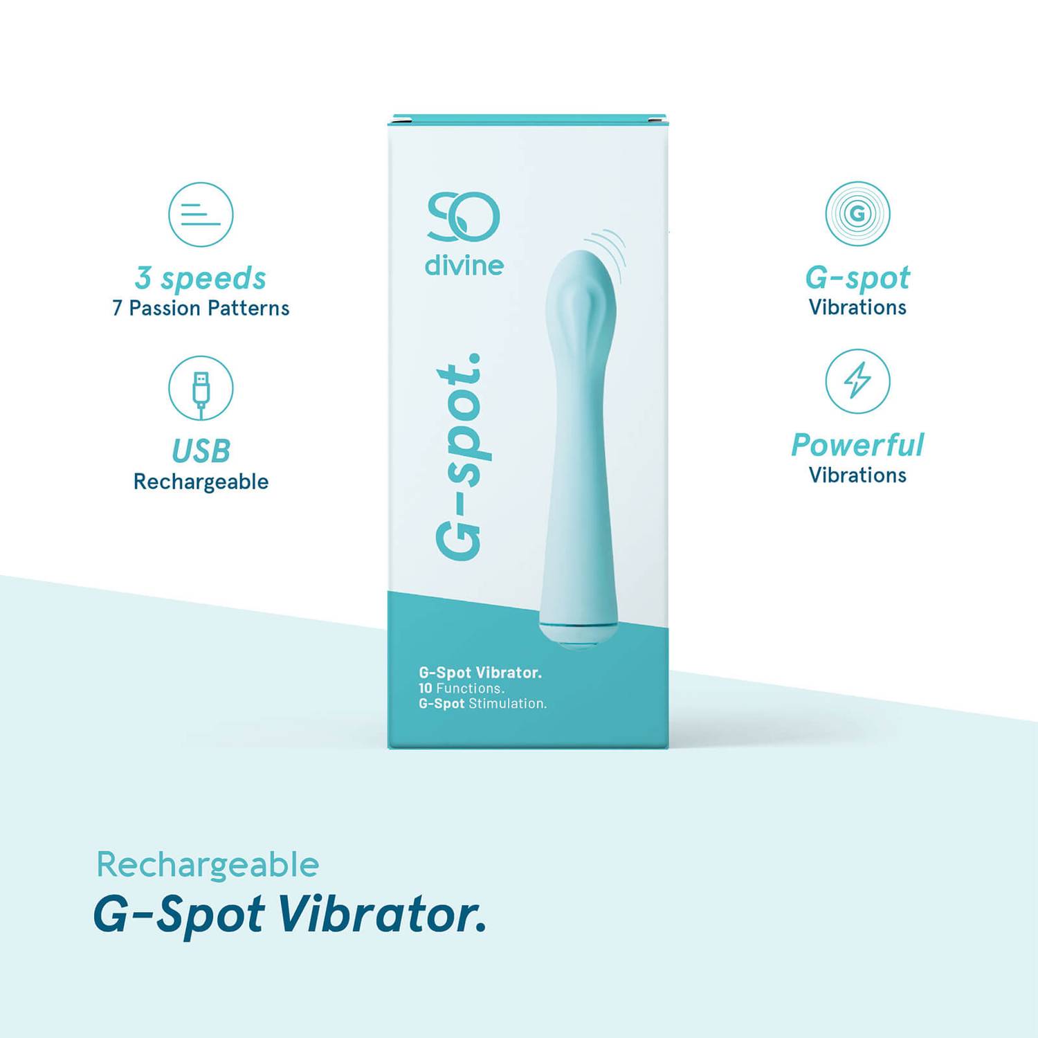 So Divine Self Pleasure Rechargeable G-Spot Vibrator