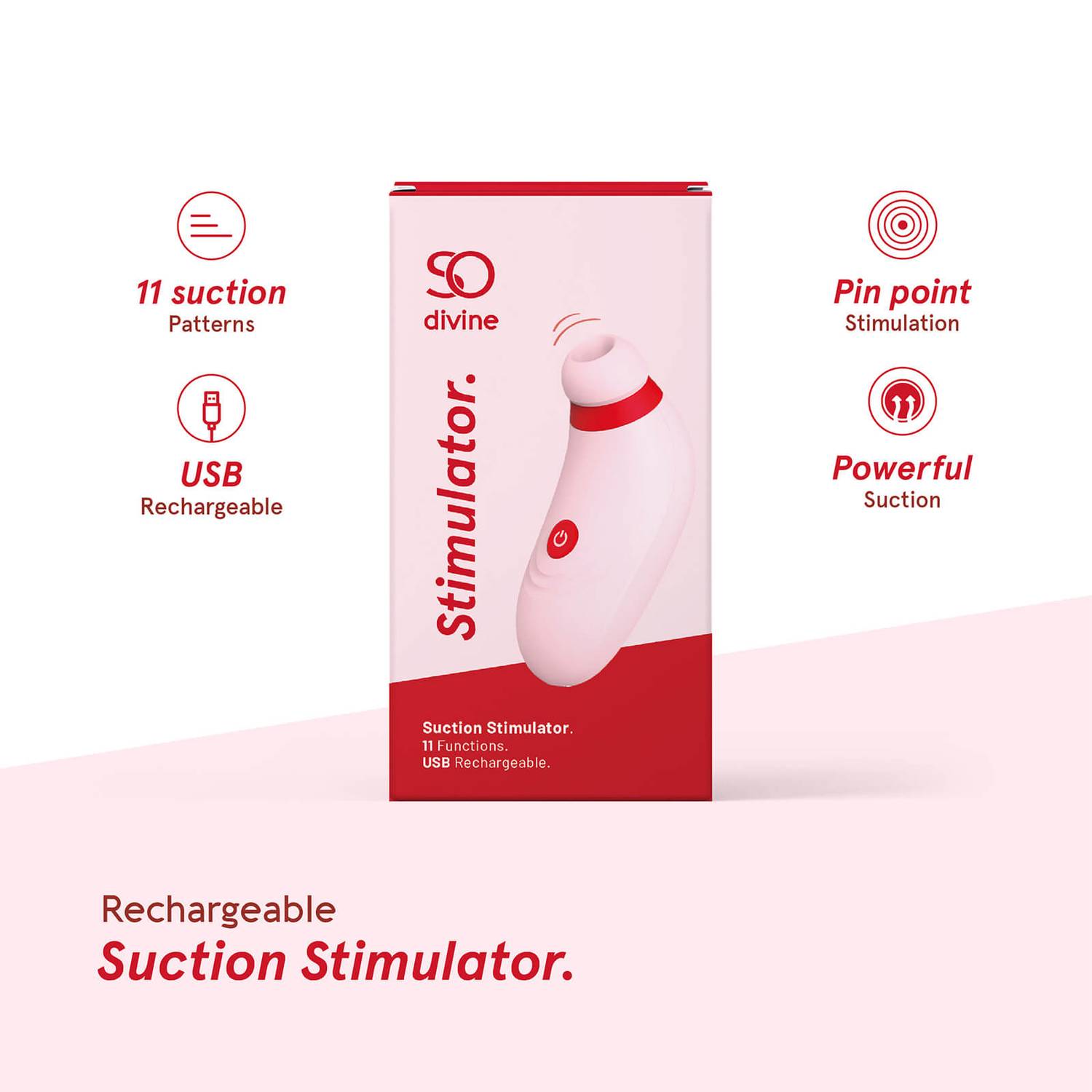 So Divine Self Pleasure Clitoral Suction Stimulator