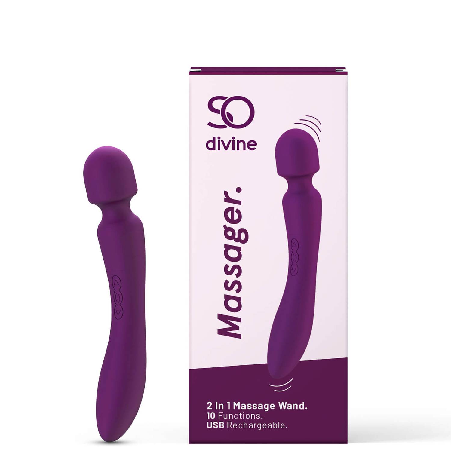 So Divine Wicked Game Wand Vibrator